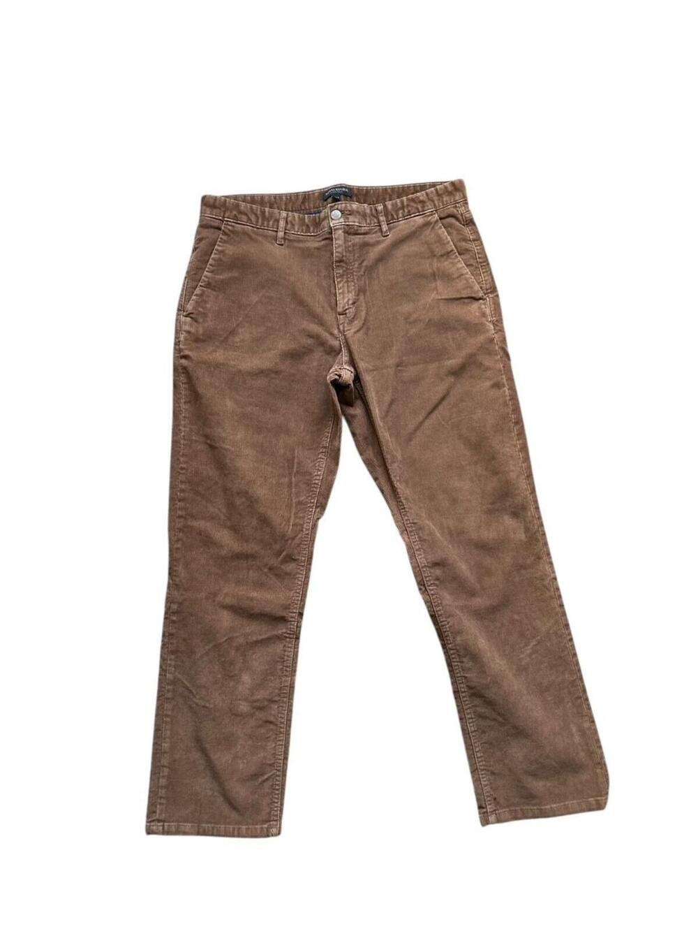 Banana Republic Corduroy Pants 34x30 Brown Casual Preppy Classic